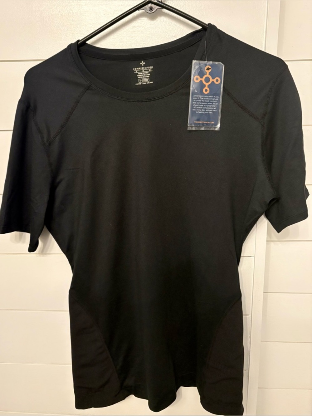 NWT Women’s Tommy Copper Lower Back Support Shirt Size M